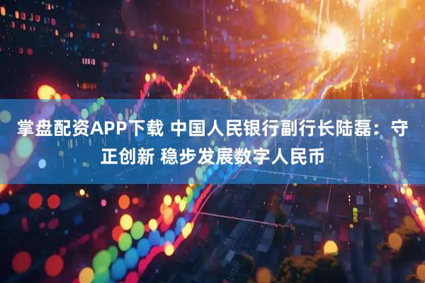 掌盘配资APP下载 中国人民银行副行长陆磊：守正创新 稳步发展数字人民币